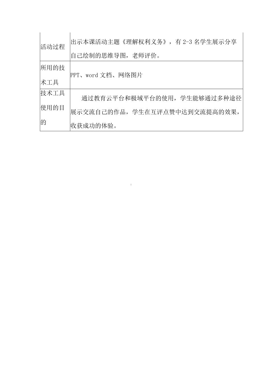 B6 技术支持的展示交流作业1—活动设计（道德与法治）.docx_第2页