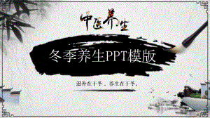 冬季养生PPT模版.pptx