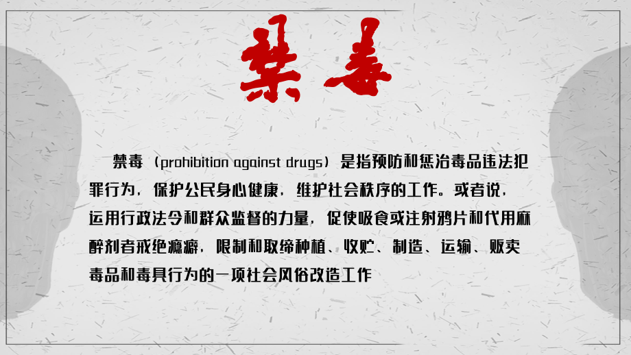 图文简约禁毒教育PPT（内容）课件.pptx_第2页