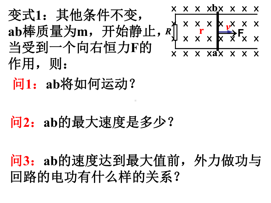 电磁感应中的动力学和能量问题课件.ppt_第3页