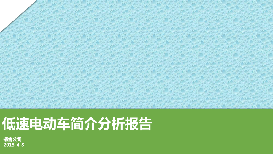 低速电动车简介分析报告课件.pptx_第1页