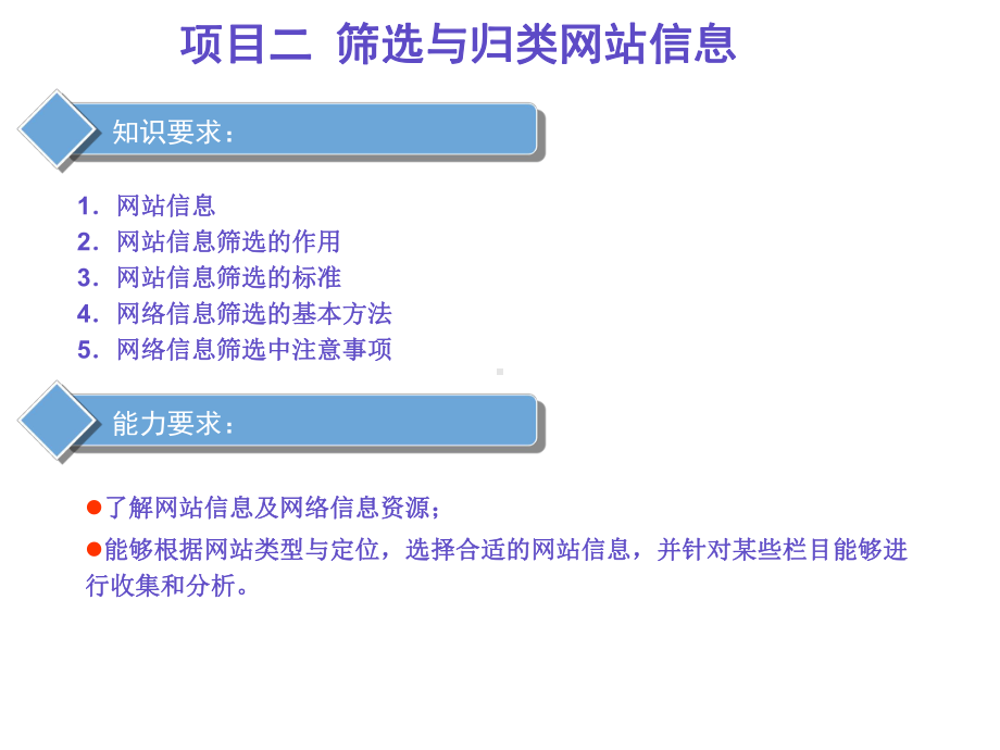 网络信息编辑项目二课件.ppt_第1页