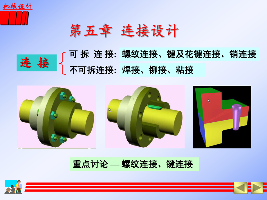 螺旋副效率自锁条件ψ≤ρv连接课件.ppt_第1页