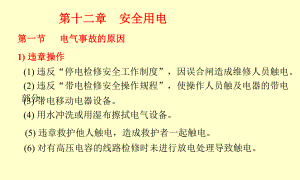 电源中性点接地的单相触电R0通过人体电流课件.ppt