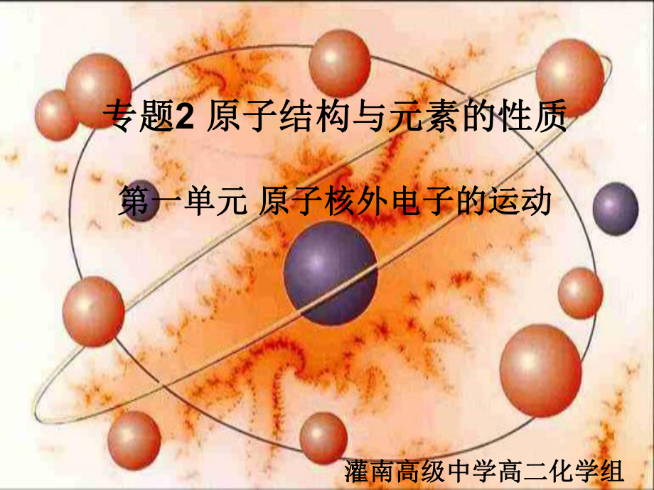 电子层原子轨道三课件.ppt_第1页