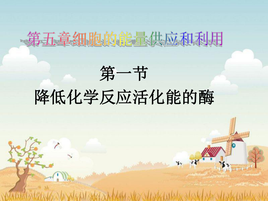 提高化学反应速率四酶的本质课件.ppt_第1页