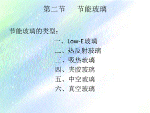 -节能门窗与节能玻璃-XP课件.ppt