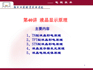 电视技术TFT-LCD显示器的驱动电路课件.ppt