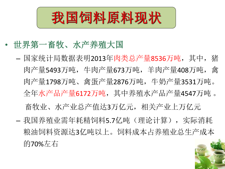 新型优质发酵及酶解植物蛋白饲料资源开发利用现状与课件.ppt_第3页