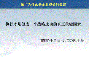 执行才是促成一个战略成功的真正关键因素课件.ppt