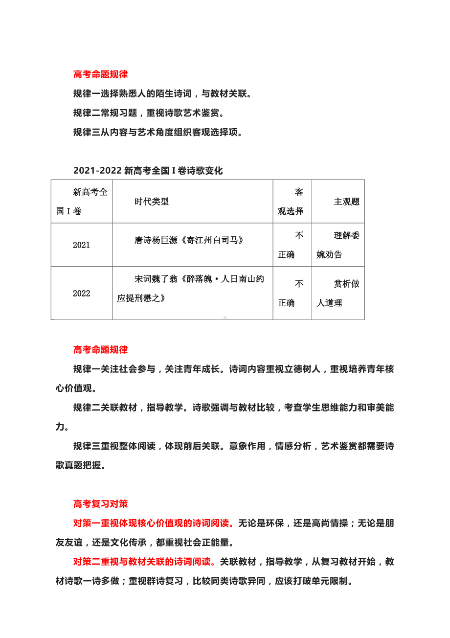 2022年高考诗歌命题规律以及2023备考对策.docx_第2页