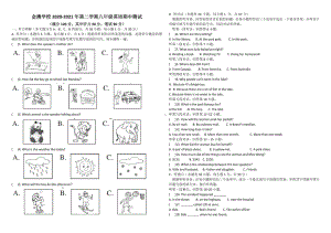 广东惠州市大亚湾金澳中英文 2020-2021学年下学期八年级期中英语.pdf