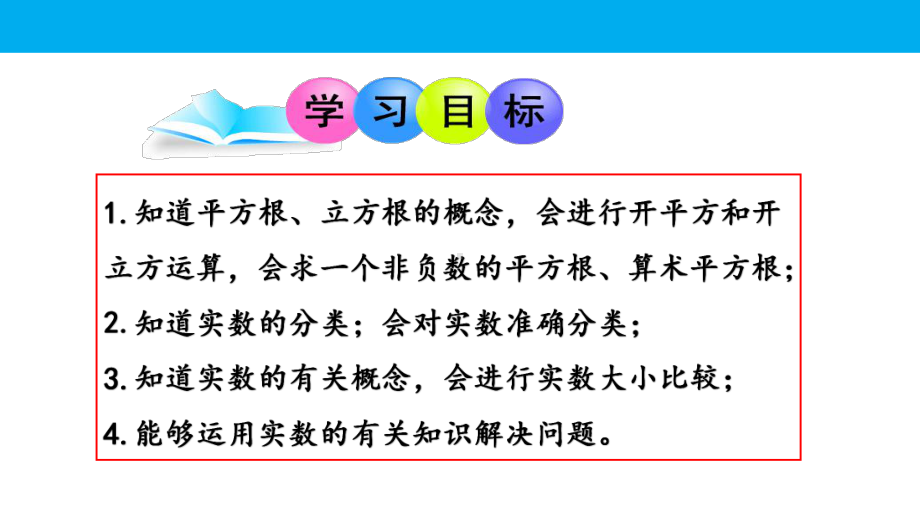 人教版初中数学七年级下册期中复习课件：专题 实数.pptx_第2页