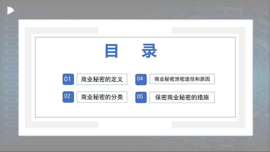 图文商务风公司保密培训通用PPT（内容）课件.pptx_第2页