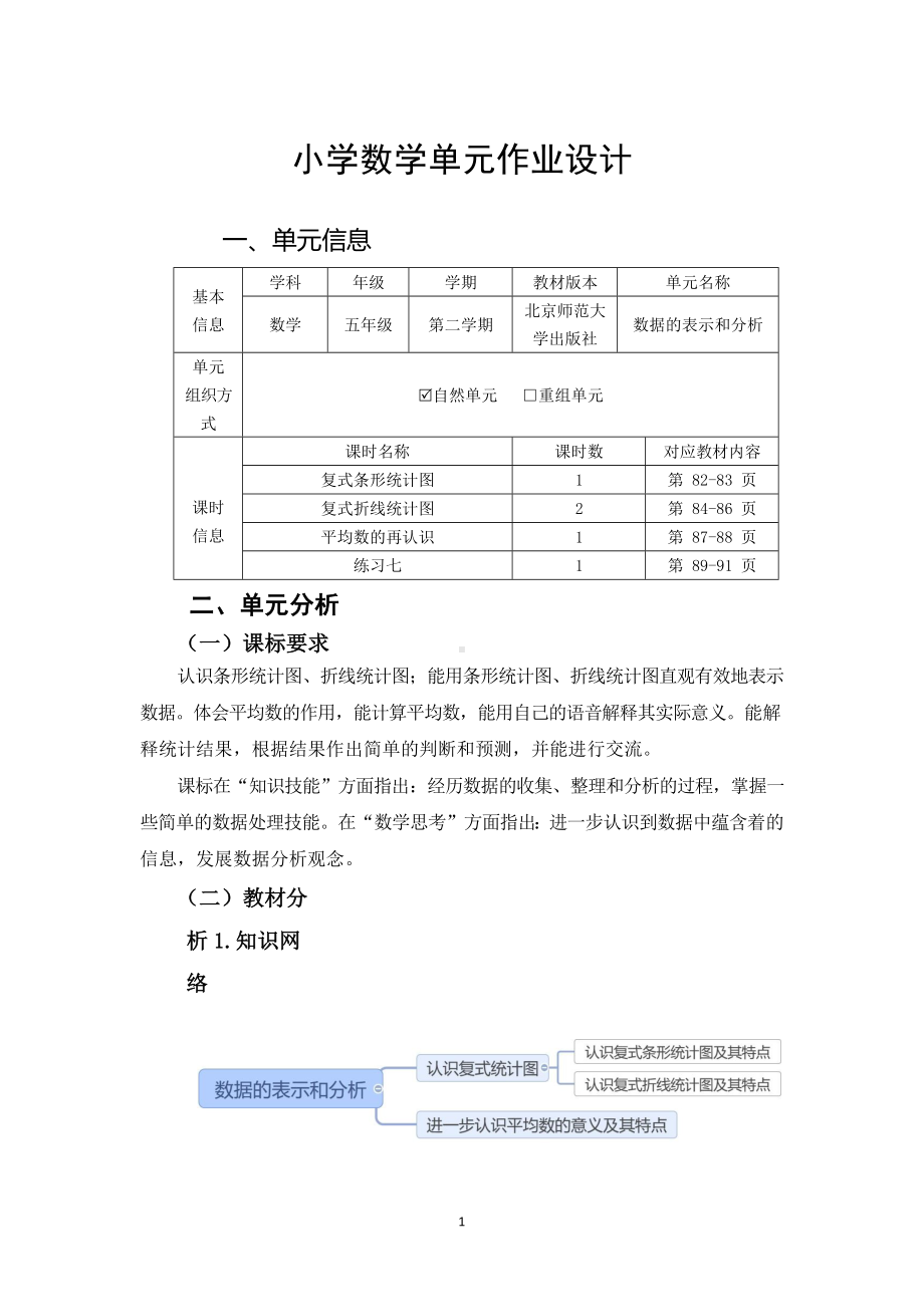 中小学作业设计大赛获奖优秀作品-《义务教育语文课程标准（2022年版）》-[信息技术2.0微能力]：小学五年级数学下（第五单元）.docx_第2页