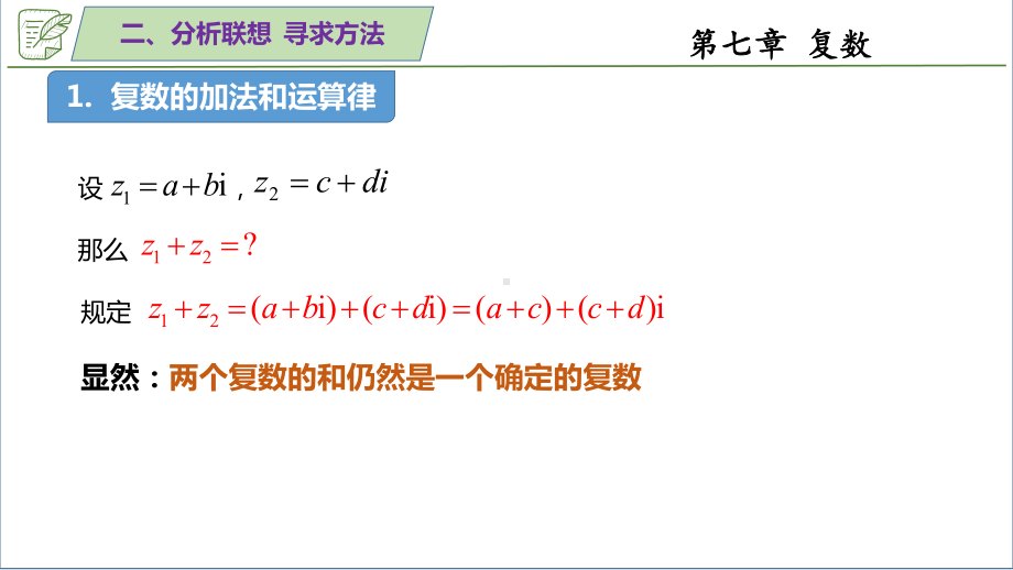 7.2.1复数的加、减运算及其几何意义 ppt课件-新人教A版（2019）高中数学必修第二册.pptx_第3页