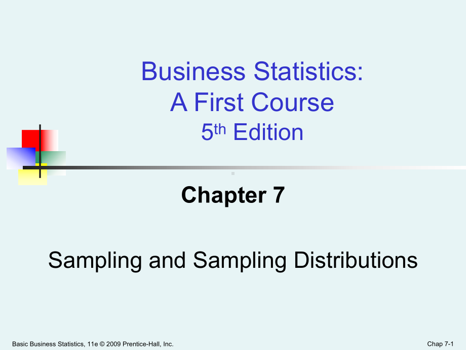 英文商务统计学ppt-第七章Ch07课件.ppt_第1页