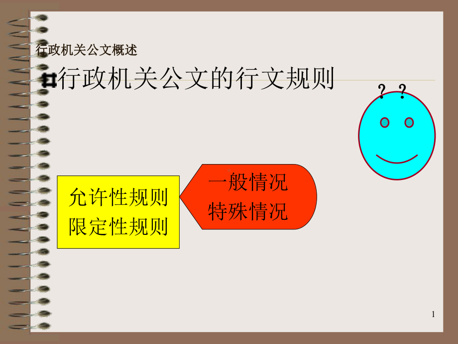 企业行政机关公文的行文规则课件.ppt_第1页