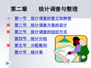 统计学第二章统计调查与统计整理课件.ppt