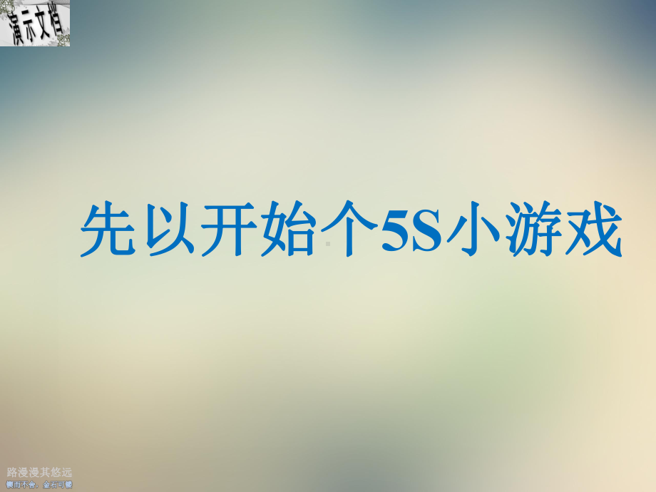 5S管理介绍课件.ppt_第2页