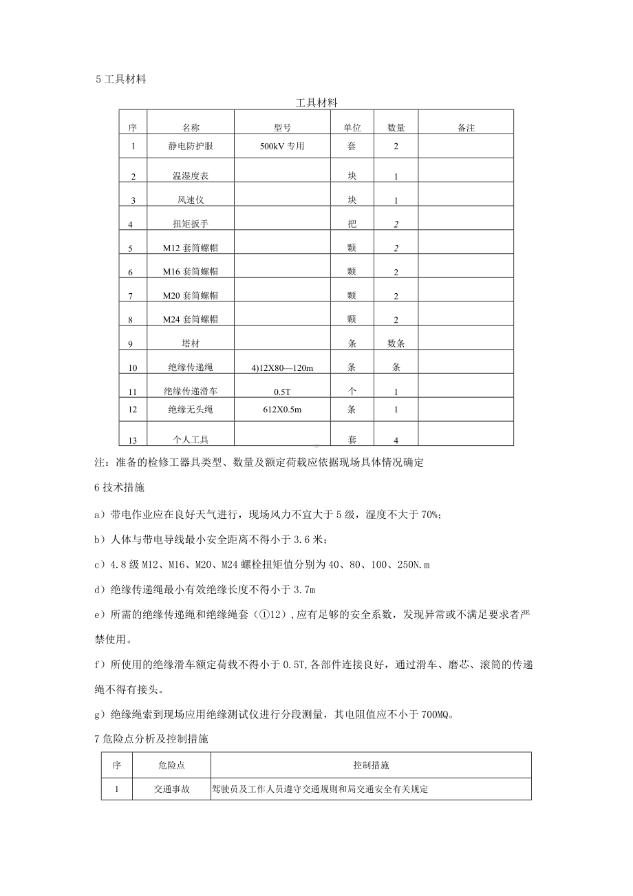 带电安装塔材标准化作业指导书.docx_第2页