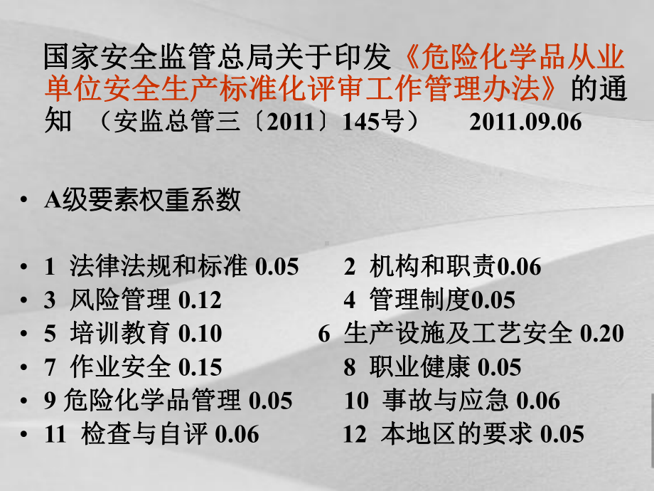 危化品安全生产标准化评审标准课件.ppt_第2页