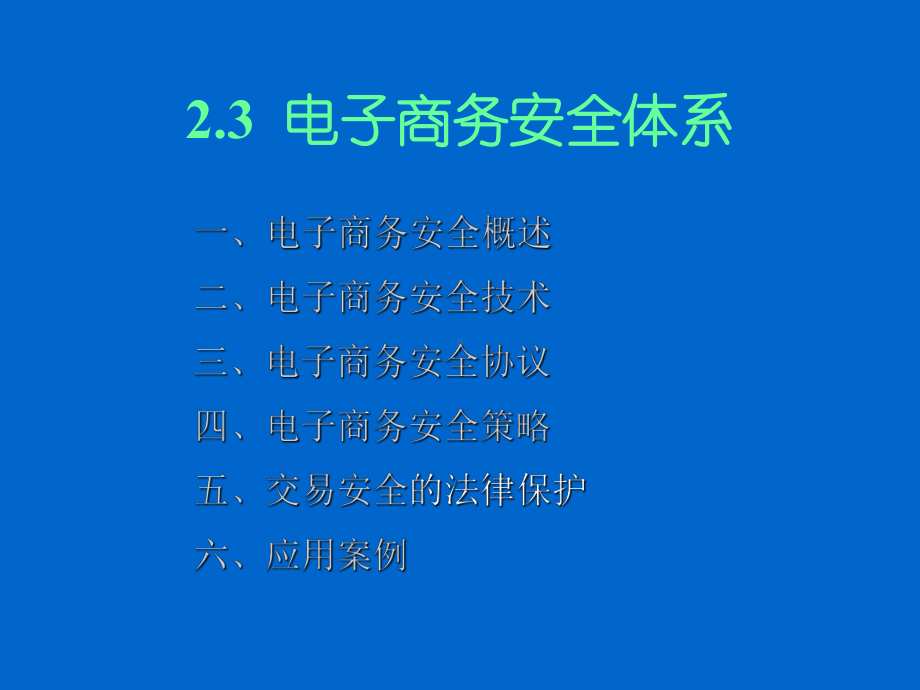 计算机软件及应用电子商务安全技术课件.pptx_第1页