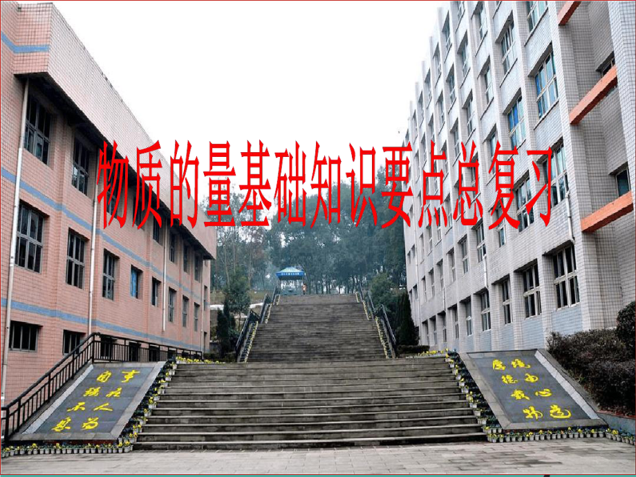 物质的量基础知识要点总复习学习教案课件.ppt_第1页