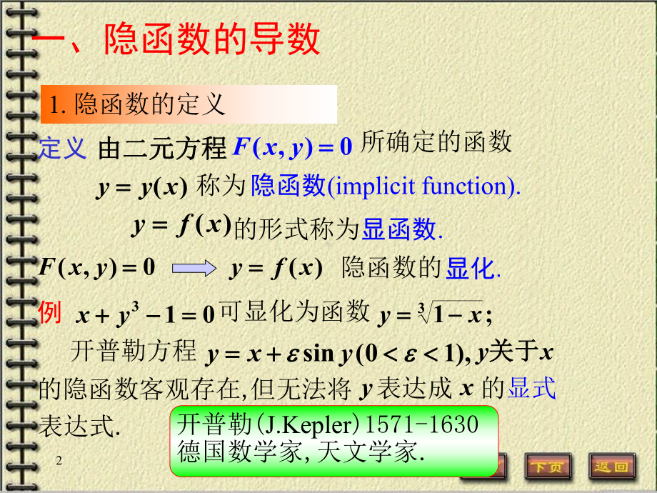 隐函数及参数方程求导课件.ppt_第2页