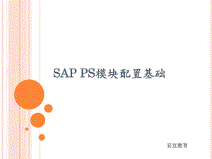 SAPPS模块配置基础知识概述课件.pptx