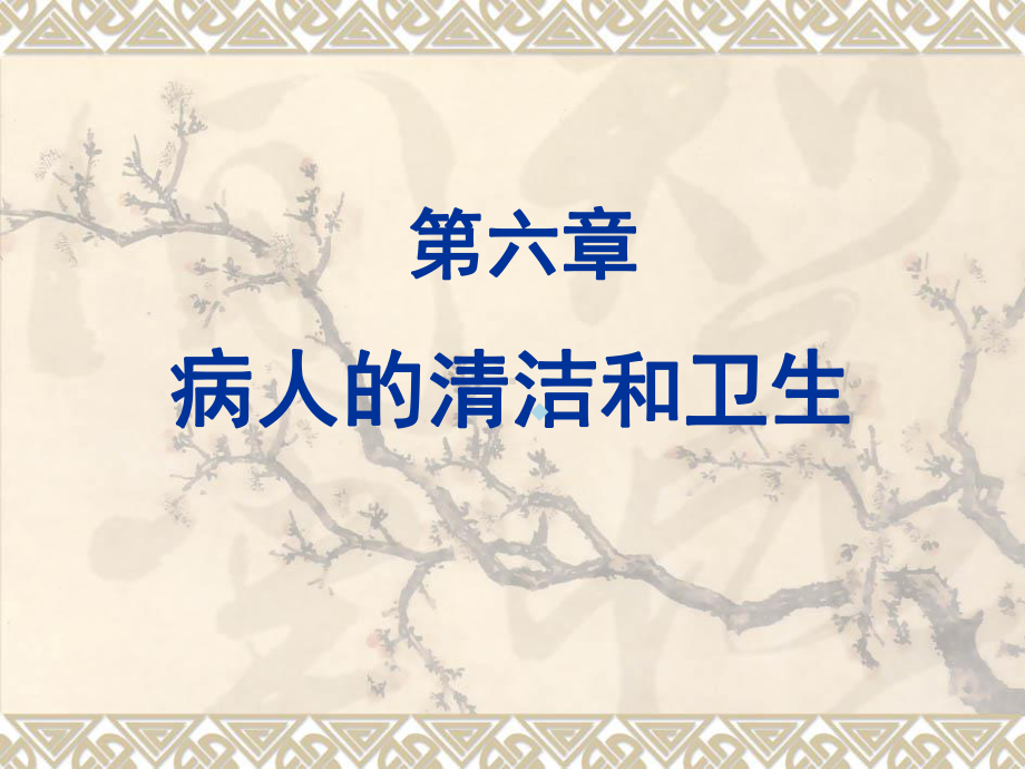 病人的清洁和卫生课件.ppt_第1页