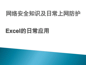 网络安全知识及日常上网防护40页PPT文档课件.ppt