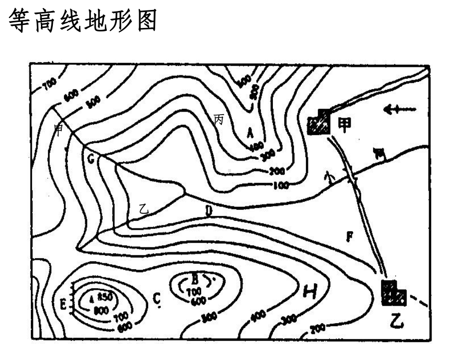 等高线地形图的综合判读和应用课件.ppt_第2页