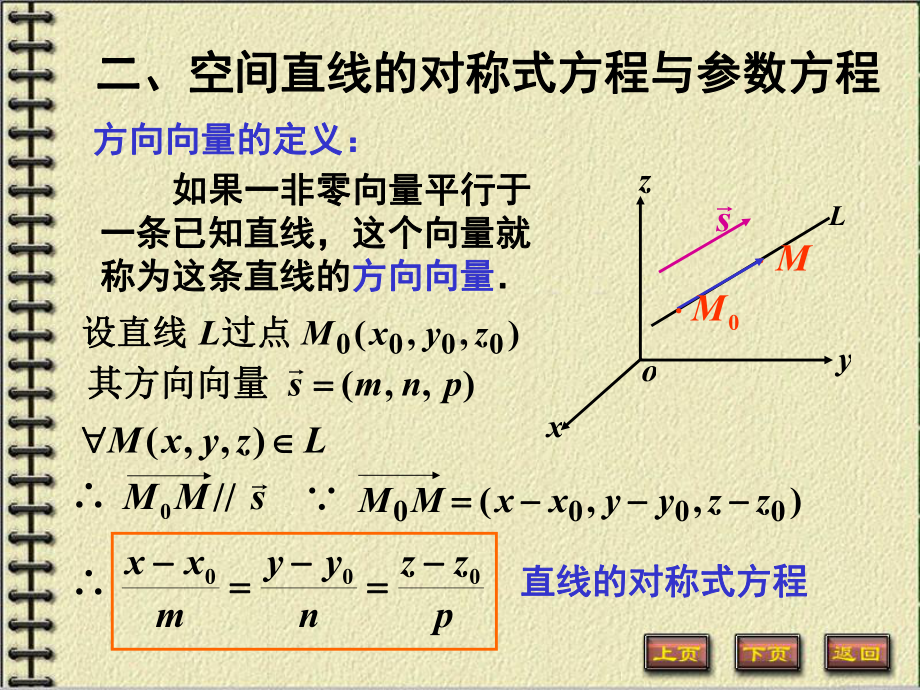 高等数学空间直线及其方程课件.ppt_第3页