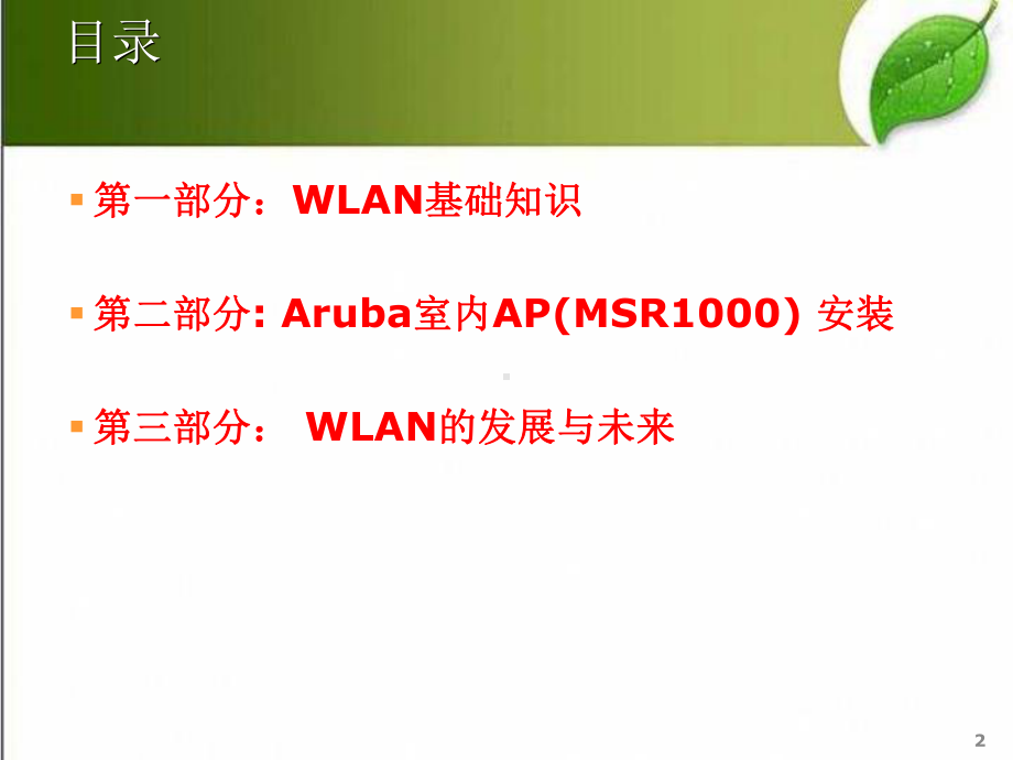 WLAN培训资料(完整版)-PPT课件.ppt_第2页