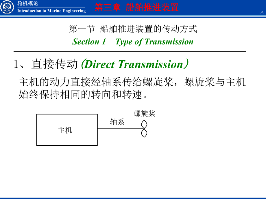 轮机概论-船舶推进装置轮机概论共8个我空间全有课件.pptx_第2页