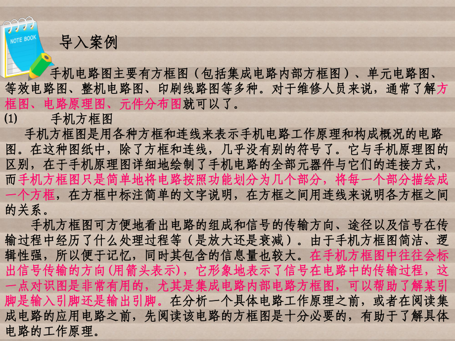 通信终端故障检测与维修项目8手机故障分析与维修课件.ppt_第2页