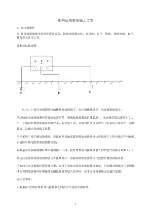 配网运维服务施工方案.docx