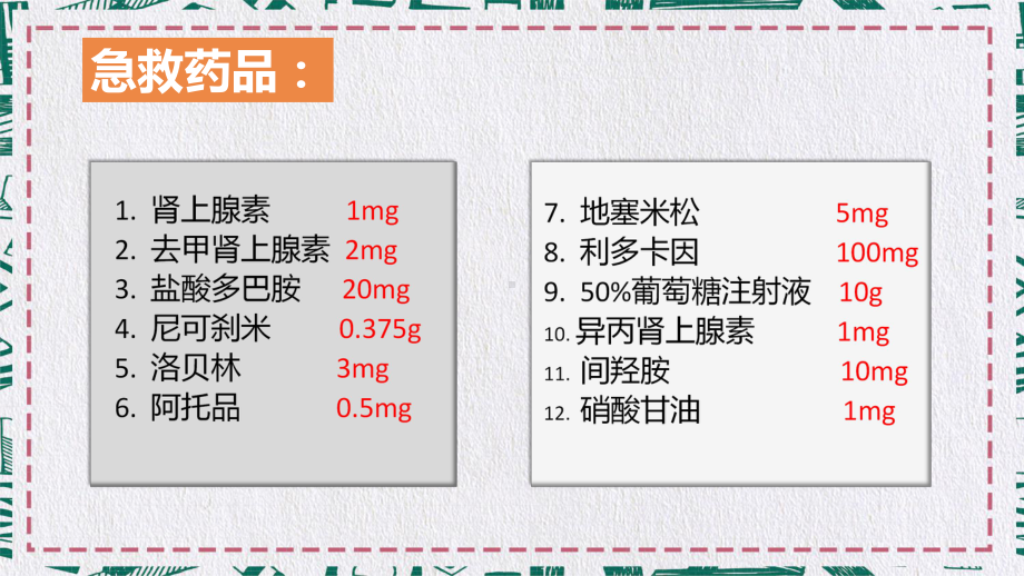 图文医院医疗急救药品机制PTPPT（内容）课件.pptx_第2页