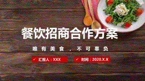 图文餐饮商业招商合作方案简介教育PPT（内容）课件.pptx