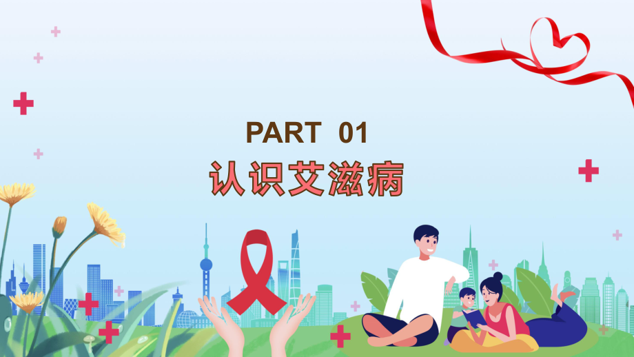 图文卡通预防艾滋病健康主题班会辅导培训通用PPT（内容）课件.pptx_第3页