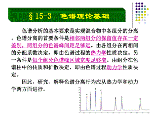 色谱理论基础课件.ppt