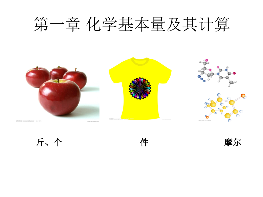 物质的量与摩尔体积课件.ppt_第1页