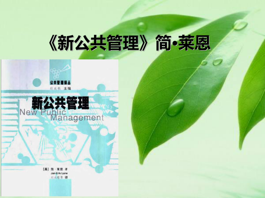 简·来恩《新公共管理》ppt.课件.ppt_第1页