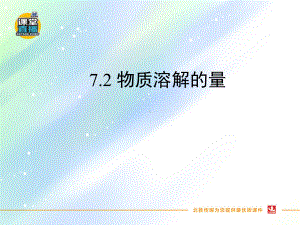 物质溶解的量课件.ppt