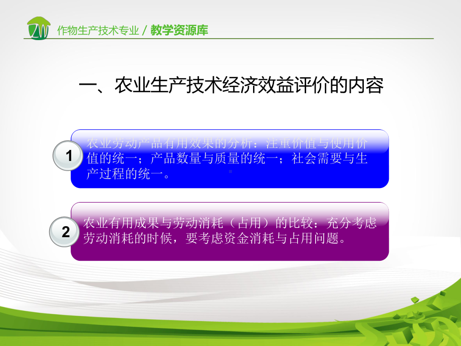 农业生产技术经济效益评价原则与方法重点课件.ppt_第3页