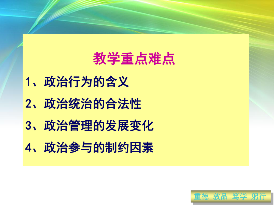 政治学基础-第五章政治行为课件.ppt_第2页