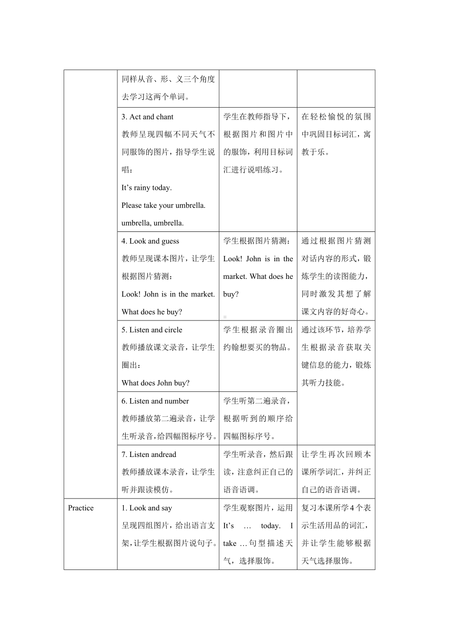 人教PEP版四年级英语下册-Unit 6 Shopping A Let’s learn教案.docx_第3页