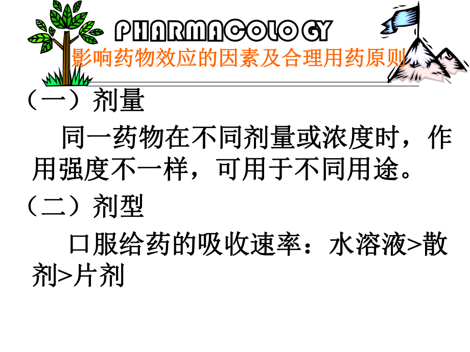 影响药物效应的因素及合理用4章课件.ppt_第3页