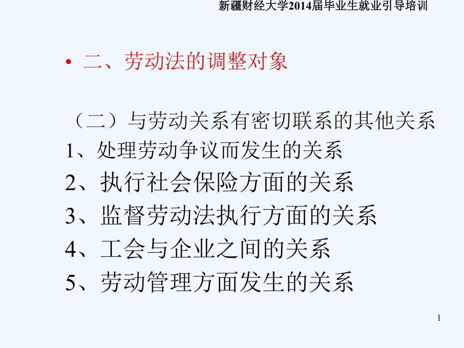 劳动就业法律法规课件.ppt_第1页